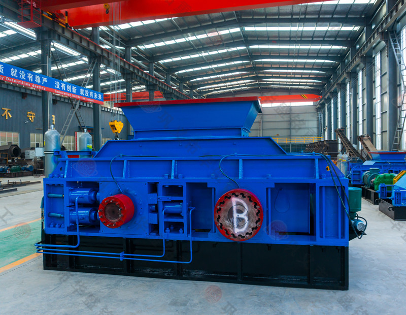 對輥破碎機破碎大理石，大理石破碎機